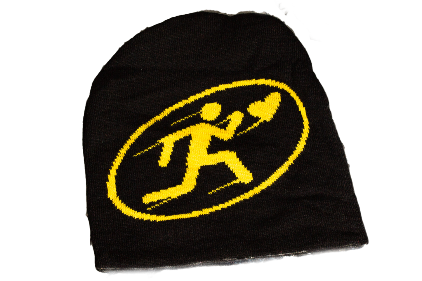 Black & Yellow Beanie